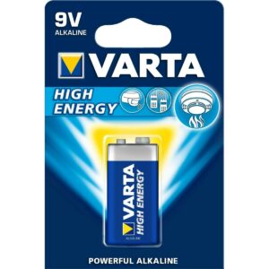 Varta batteria 9v high energy blister