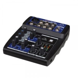 WHARFEDALE CONNECT 502USB MIXER 5 CANALI + USB BLACK