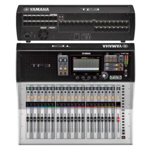 YAMAHA TF3 MIXER DIGITALE 24 PREAMPLIFICATORI MICROFONICI + STEINBERG NUENDO LIVE / 48 INPUT E 25 FADER MOTORIZZATI