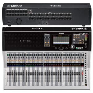 YAMAHA TF5 MIXER DIGITALE 32 PREAMPLIFICATORI MICROFONICI + STEINBERG NUENDO LIVE / 48 INPUT E 33 FADER MOTORIZZATI