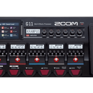 Zoom g11 multi-effects processor