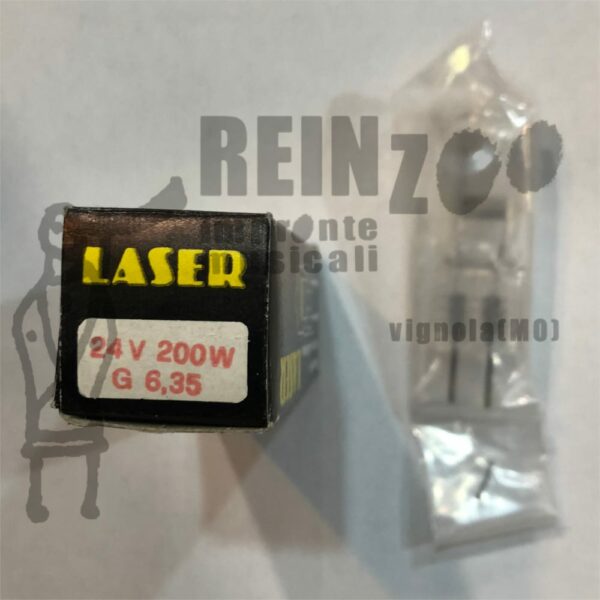 Lampada Laser - 24V 200W - attacco GY 6,35