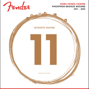 FENDER Dura-Tone Coated Phosphor Bronze 11-52