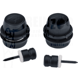 Fender "F" Strap Locks – Black