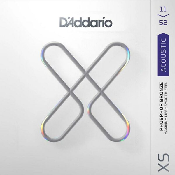 D&apos;ADDARIO XS Acoustic Phosphor Bronze Custom Light 11/52