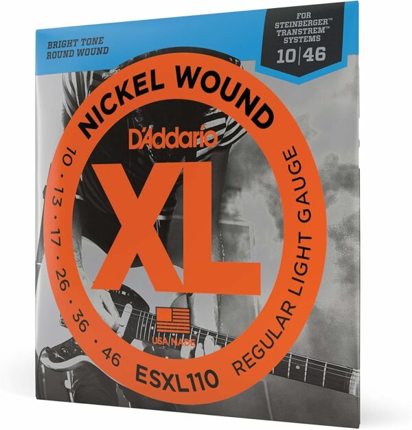 D&apos;ADDARIO ESXL110 NICKEL WOUND DOUBLE BALL END 010 - 46