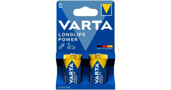 Varta batteria c alcalina lr14 mezzatorcia