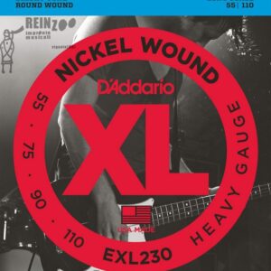 D&apos;Addario EXL230 Set Corde Basso EXL