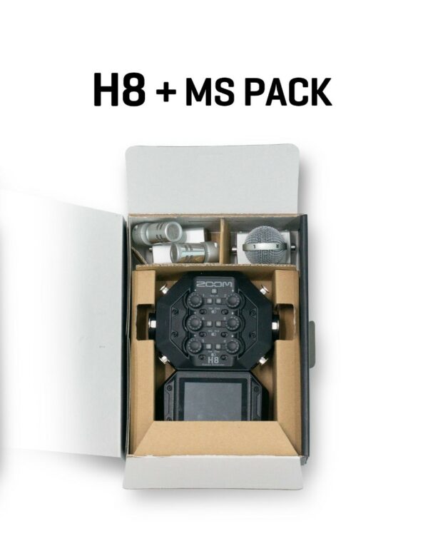 Zoom h8 + ms pack ltd. edition