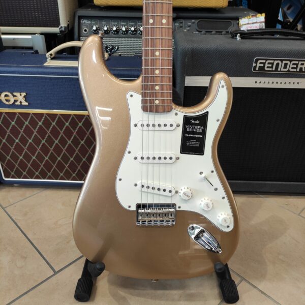 FENDER Vintera &apos;70s Stratocaster Hardtail Firemist Gold - USATO IN GARANZIA -