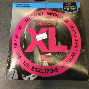 D&apos;ADDARIO ESXL170-5 Steinberger