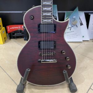 ESP Ltd Ec-401 Qm – See Thru Black Cherry Satin – Limited Edition