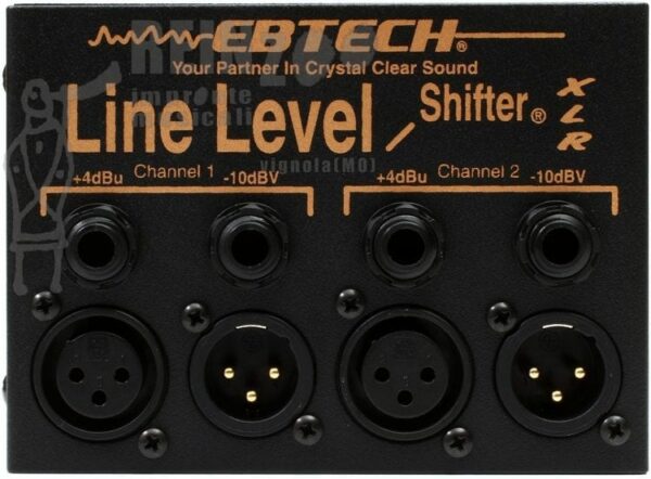 Ebtech LLS-2-XLR 2-channel Line Level Shifter with XLR