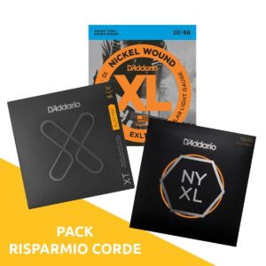 PACK D&apos;ADDARIO DA CHITARRA ELETTRICA 09-46