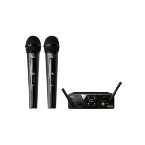 Akg WMS40 Mini 2 Dual Vocal Set US25-B-D Radiomicrofono Doppio Palmare