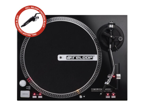 Reloop RP4000 M + Testina Concorde Black Omaggio! - Spedizione Gratuita - Pronta Consegna