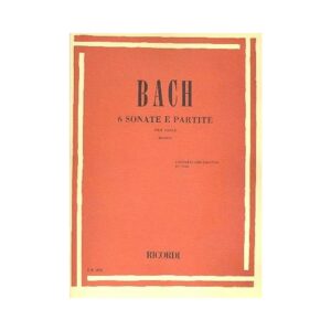 Bach 6 Sonate E Partite Per Viola Revisore Bennici