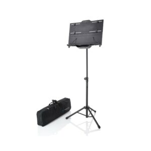 Bespeco PX1A Leggio Pro Tavola Ripiegabile con borsa per Supporto a X