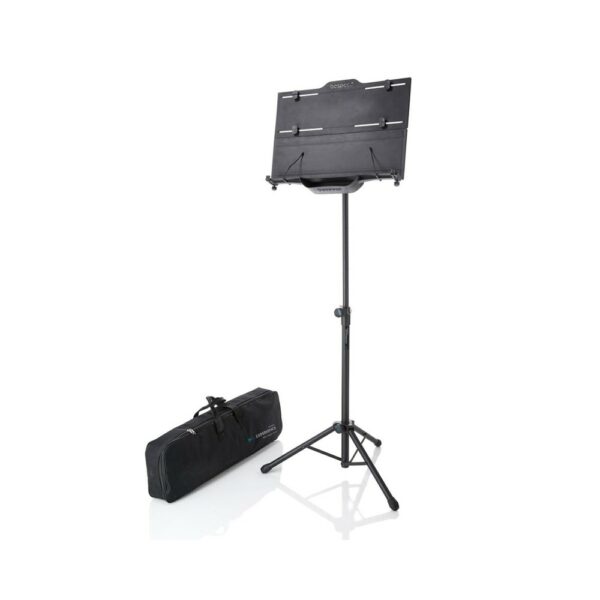 Bespeco PX1A Leggio Pro Tavola Ripiegabile con borsa per Supporto a X