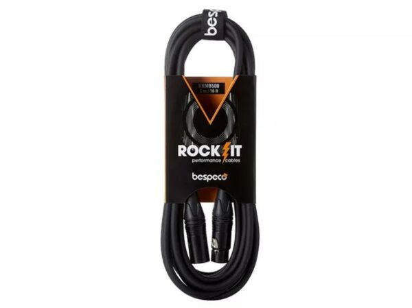 Bespeco RKMB1000 Cavo XLR Maschio - XLR Femmina Mt.10