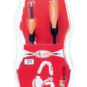 Bespeco SLFJJ500 Cavo Jack Stereo 6,3 – Presa Jack 6,3 Stereo Mt.5