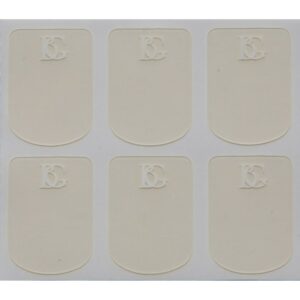BG A11S Kit 6 Proteggi Bocchino Trasparenti Per Clarinetto in Sib 0,4MM Small