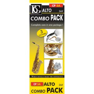 BG CPSA Combo Pack Sax Alto Kit Panni Pulizia
