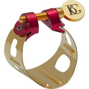 BG LD1 Duo Legatura Sax Alto, Oro 24K