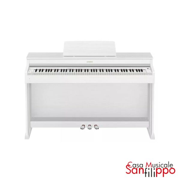 Casio AP470 WE Celviano Pianoforte Digitale 88 Tasti Bianco