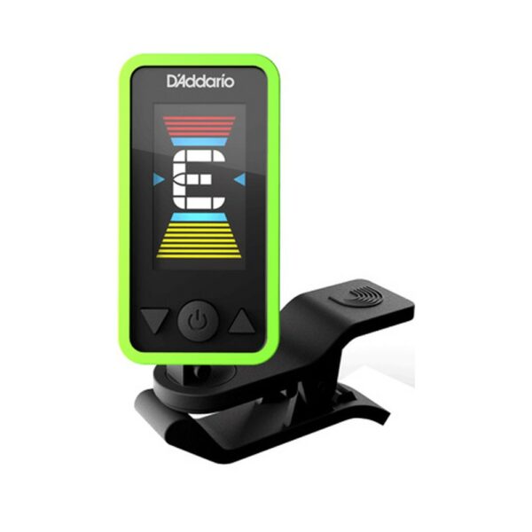 D'Addario Eclipse Accordatore Verde a Clip