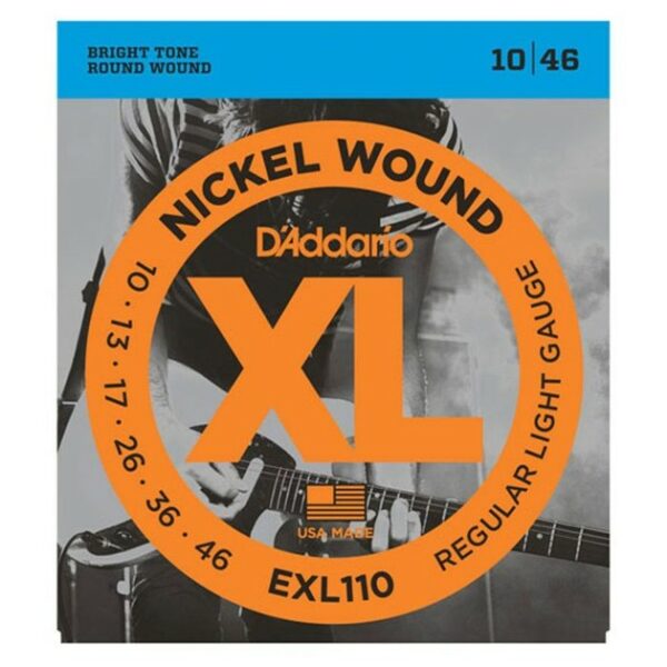 D'Addario EXL110-10P Corde Per Chitarra Elettrica Regular Light 10-46 10 Set