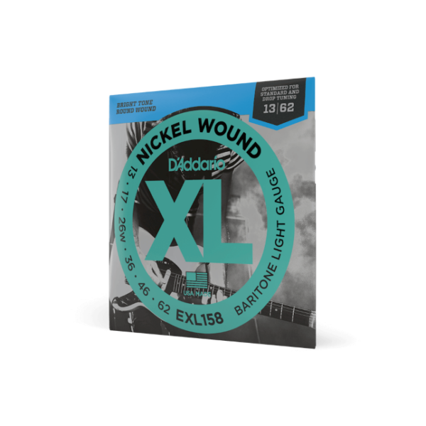 D'addario exl158 baritona nickel wound baritone light 13-62
