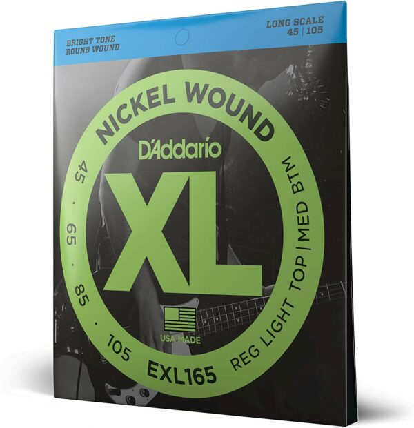 D'Addario EXL165 Nickel Wound Bass 45-105