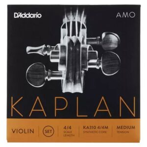 D’Addario KA310 4/4M Kaplan Amo Violin String Set Medium Tension