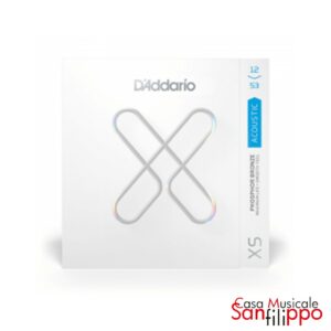 D’Addario XSAPB1253 Light Coated Acoustic Guitar Strings 12-53