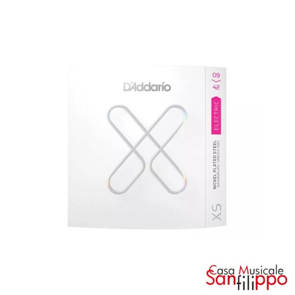 D'Addario XSE0942 Coated Electric Strings Super Light