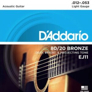 D’addario ej11 light 12-53