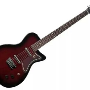 Danelectro Baritone Dolphin Red Burst