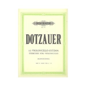 Dotzauer 113 Violoncello-Etuden Heft II
