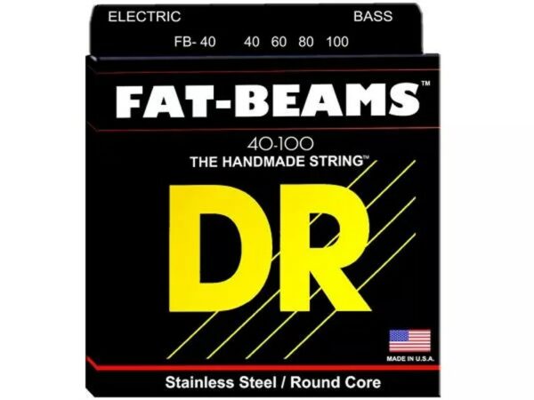 DR Strings FB-40 Fat Beams Corde Basso 40-100