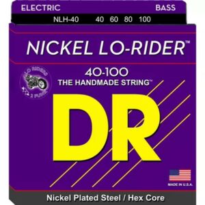 DR Strings Nlh-40 Nickel Lo-rider Corde Basso 40-100