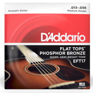 D&apos;ADDARIO EFT17 Flat Tops Medium 13-56