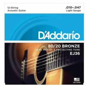 D&apos;ADDARIO EJ36 Bronze 12 Corde