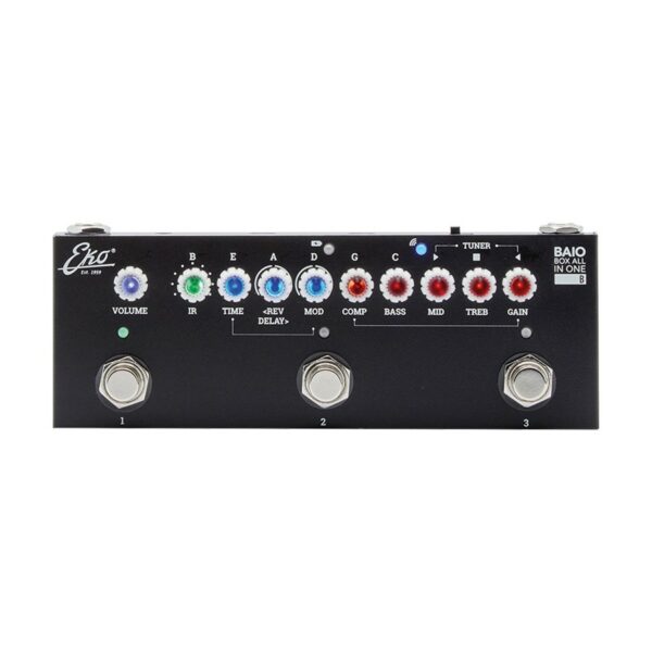 Eko BAIO B Bass Pedale MultiEffetto Per Basso Elettrico/Acustico