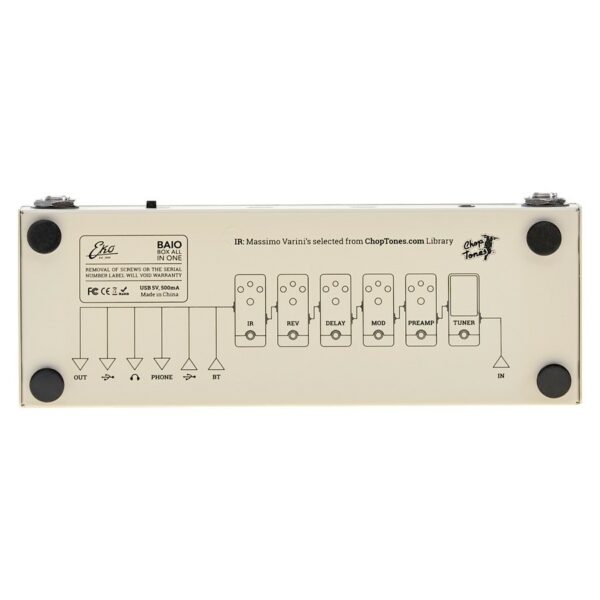 Eko Baio Box All In One Pedale MultiEffetto Per Chitarra
