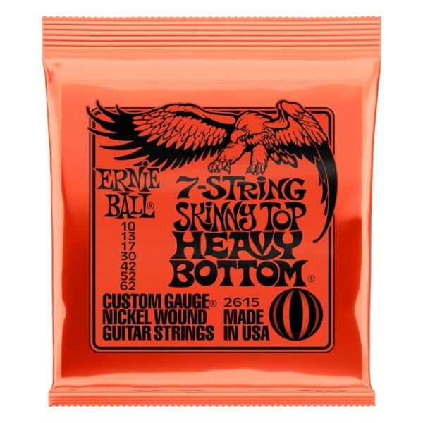 Ernie ball 2615 7 strings slinky top/heavy bottom