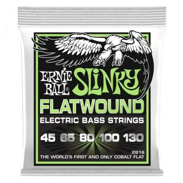 Ernie Ball 2816 Regular Slinky Flatwound 45-130