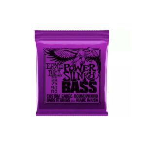 Ernie Ball 2831 Power Slinky Bass Cordiera Per Basso Elettrico 55-110
