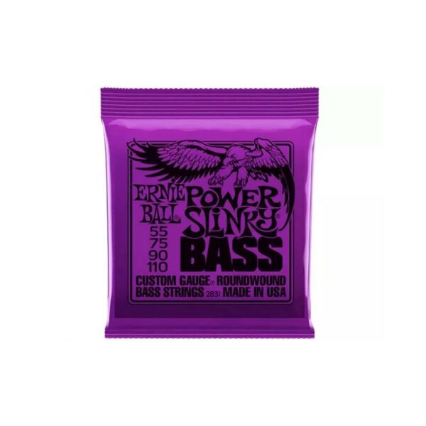 Ernie Ball 2831 Power Slinky Bass Cordiera Per Basso Elettrico 55-110