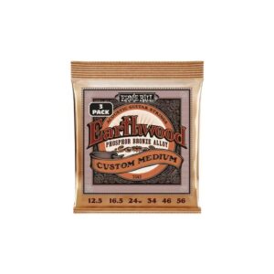 Ernie Ball 3543 Earthwood Phosphor Bronze Medium Custom 12,5-56